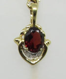 Anhänger Gold 585 Grant mit Diamanten