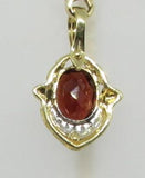 Anhänger Gold 585 Grant mit Diamanten