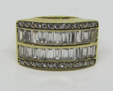 Ring Gold 585 mit Zirkonia "Weiß"