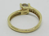 Damenring Gold 585 mit Zirkonia "Weiß"