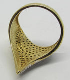 Damenring Gold 585 mit Zirkonia "Weiß"