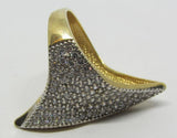 Damenring Gold 585 mit Zirkonia "Weiß"