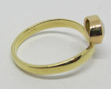 Damenring Gold 585 mit Edelopal "Weiß"