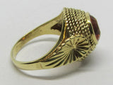 Vintage Damenring Gold 585 mit Citrin "gold"