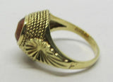 Vintage Damenring Gold 585 mit Citrin "gold"