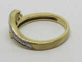 Damenring Gold 585 mit Amethyst und Diamanten