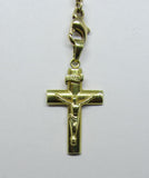 Anhänger Kreuz mit Korpus Gold 585