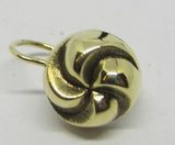 Ohrstecker mit Knoten (hohl) - Gold 585