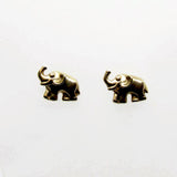 Ohrstecker Elefant Weißgold 585