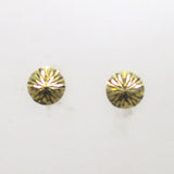 Ohrstecker mit "Sonnenschliff" Gold 333