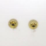 Ohrstecker mit "Sonnenschliff" Gold 333