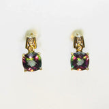 Ohrschmuck mit Topas Gold 375