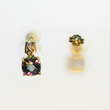 Ohrschmuck mit Topas Gold 375