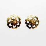 Ohrstecker mit "Blume" Gold 916