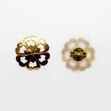 Ohrstecker mit "Blume" Gold 916