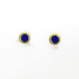 Ohrstecker mit Lapis Lazuli Gold 375