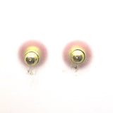 Ohrschmuck Korallbuttons Gold 585