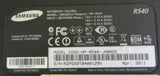 Laptop Samsung R540 Intel P6100 2GHz, 4GB RAM, 320 HDD, DVD-RW, Wlan, WIN 10 64 Prof, mit Akku und Ladekabel
