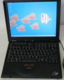 Vintage Laptop IBM Typ 1161 WIN 98 mit Akku und Ladekabel