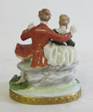 Die Lautenspielerin Porzellanfigur  Schaubach um 1940 1. Wahl