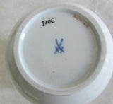 Vase mit Weinrauben/ Goldrand Meissen -  1. Wahl