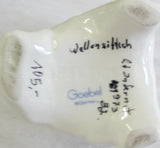 Wellensittich Porzellanfigur Goebel - Original 1973