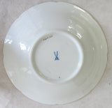 Tasse/Untertasse Meissen - Golddekor/Russisch Grün 1. Wahl