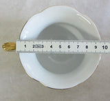 Tasse/Untertasse Meissen - Golddekor/Russisch Grün 1. Wahl