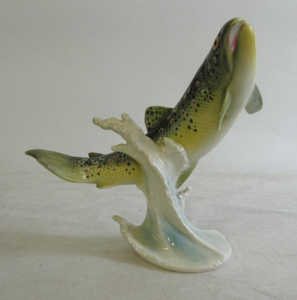Bachforelle Porzellanfigur Goebel