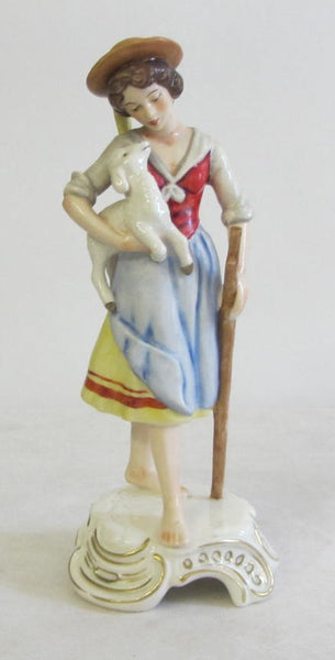 Schäferin Porzellanfigur Goebel - Original 1971
