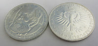 Münze - 625 Silber - Bundesrepublik Deutschland 1968 D 5 DM Pettenkofer - Gedenkmünze  - vorzüglich-stempelglanz
